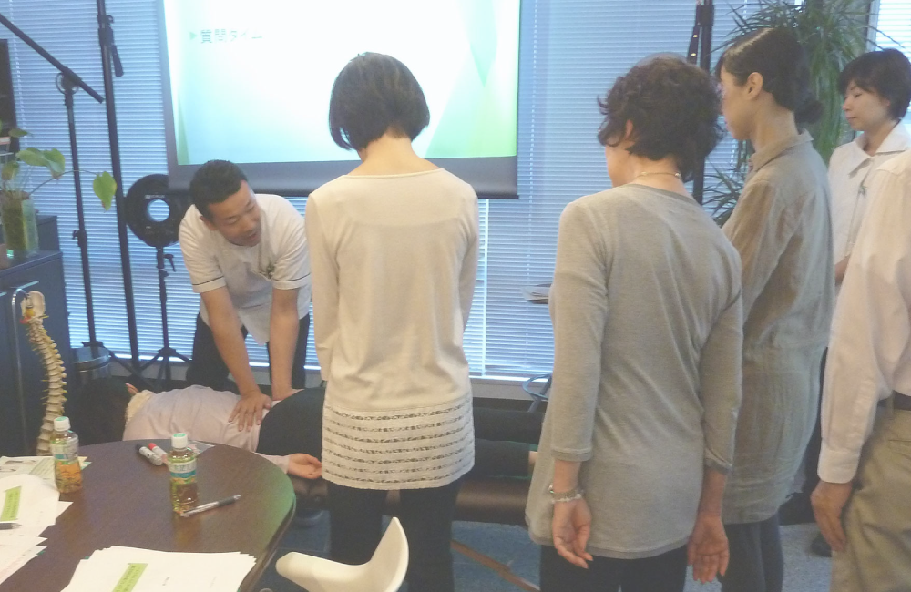 東京の整体スクール【リキュア】のセミナー・スクール講座写真